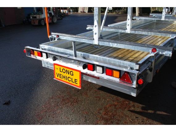 MT1665 RB 4x20 Centre Post Rowing Boat Trailer 